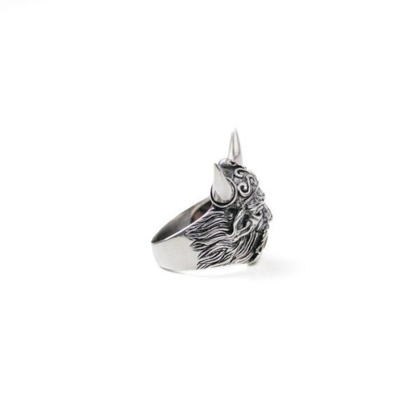 Viking Sterling Silver Ring for Men