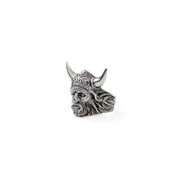 Viking Sterling Silver Ring for Men