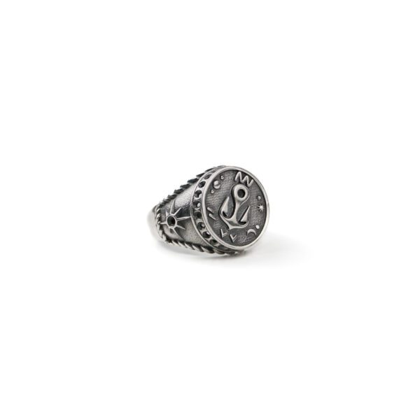 Sailor's Anchor Silver Ring