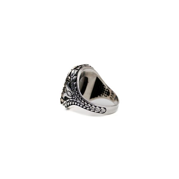 Mother of Pearl Vintage Silver Ring