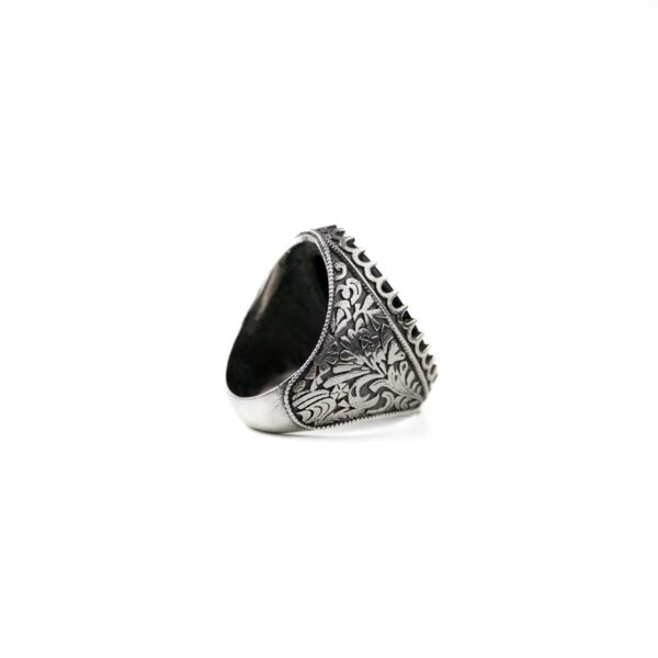 Oval Onyx Vintage Men's Ring