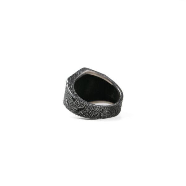 Coat of Arms Silver Ring Family Crest