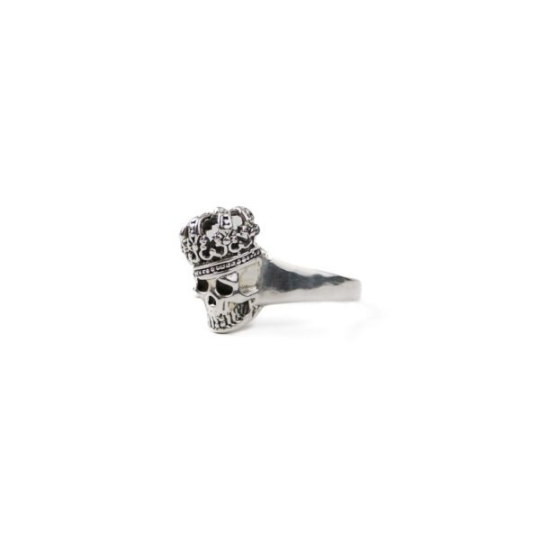 Skull King Silver Ring