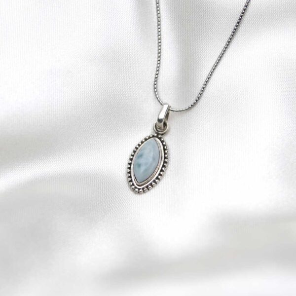 Larimar Silver Pendant - Image 2