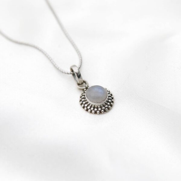 Moonstone Silver Pendant