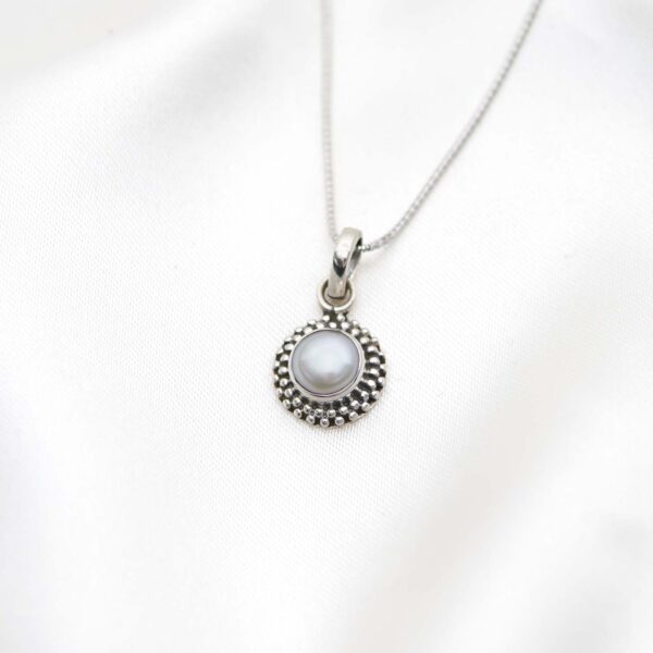 Pearl Silver Pendant