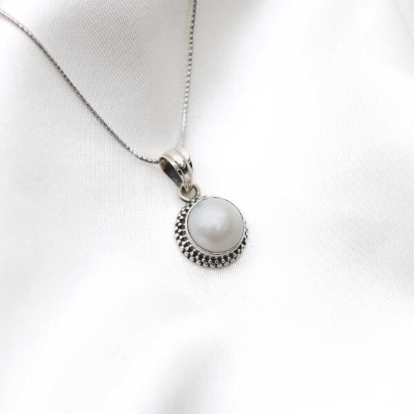 Pearl Silver Pendant