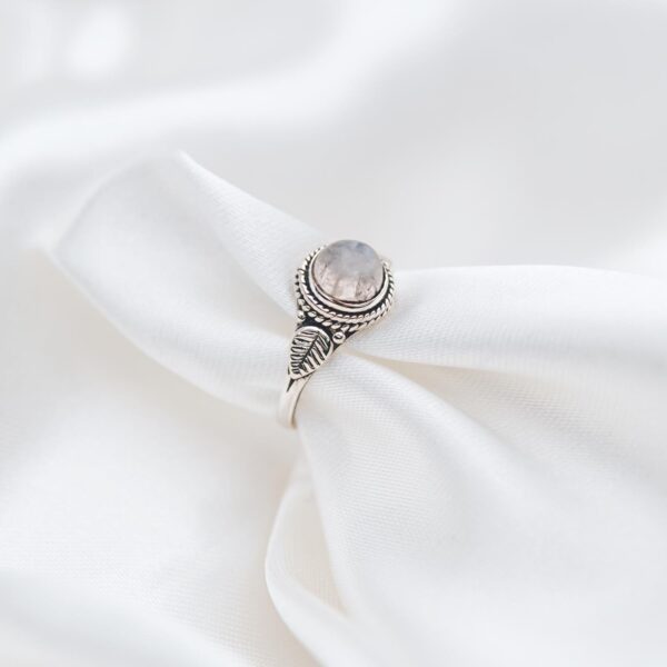 Moonstone Silver Ring - Image 2