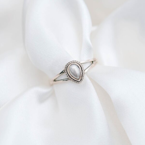 Pearl Silver Ring