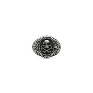 Skull Men's 925 Sterling Silver Ring