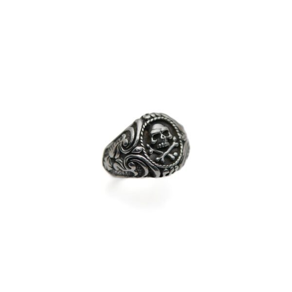 Skull Men's 925 Sterling Silver Ring