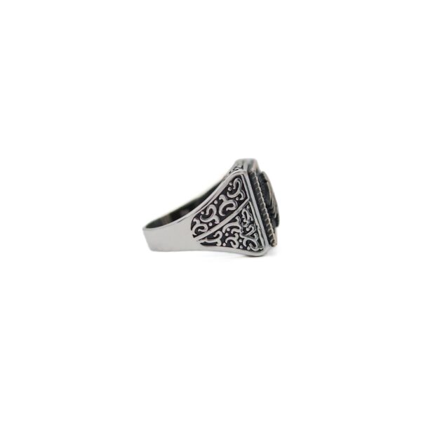 Double Headed Eagle 925 Sterling Silver Men's Ring