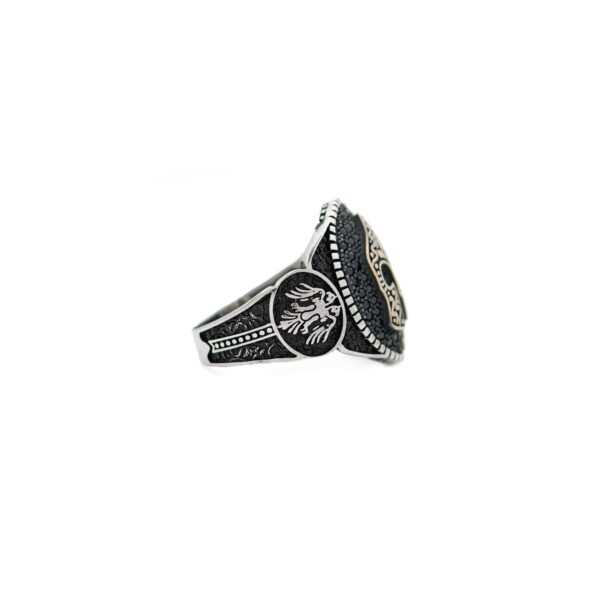 Spartan Hoplite Helmet Sterling Silver 925 Men's Ring