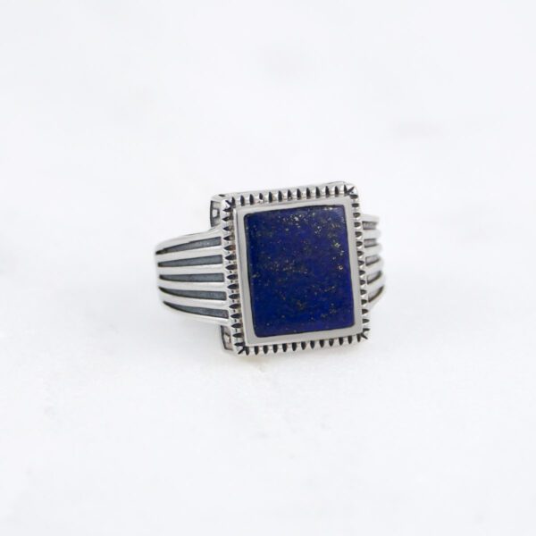 Lapis Lazuli Silver Ring