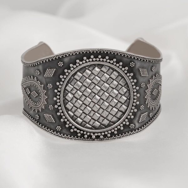 Vintage Silver Statement Bangle