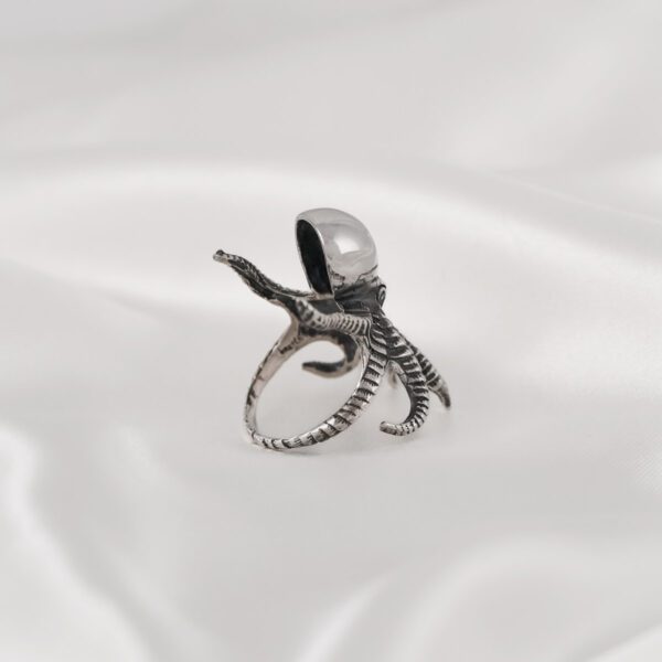 Octopus Sterling Silver 925 Ring Kraken Handmade Tentacles Ocean Pirates Handcrafted