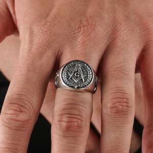 Freemason Sterling Silver Ring