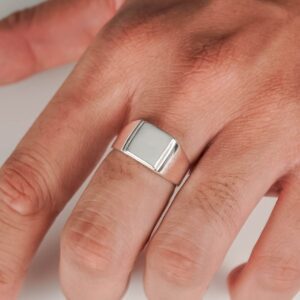 Sterling Silver Signet Ring